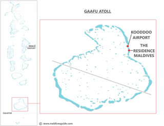 The Residence Maldives Falhumaafushi domestic transfer map