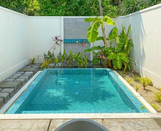 Dhigali Maldives Beach Villa with Garden Pool