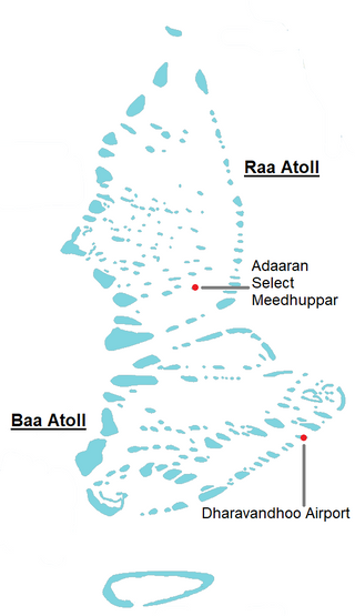 Adaaran Select Meedhupparu domestic transfer map