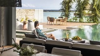 Four Seasons Landaa Giraavaru Two-Bedroom Oceanfront Bungalow - Partial Sea View