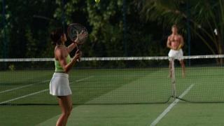 Tennis Court at Reethi Beach