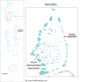 Alila Kothaifaru Maldives domestic transfer map