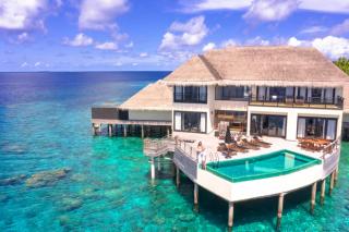 Overwater villa