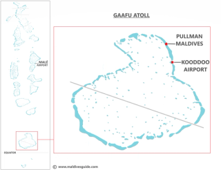 Pullman Maldives Maamutaa Resort domestic transfer map