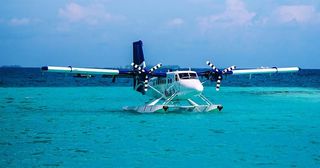 Manta air seaplane for Kandima Maldives