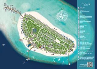 Kihaa Maldives Map