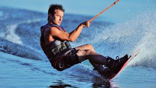 Wakeboarding at Siyam World - Noonu Atoll