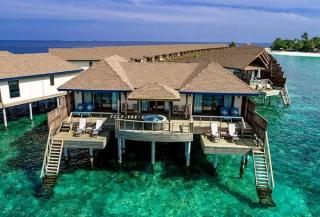 Reeth Faru Two Bedroom Water Villa Suite with Spa Tub