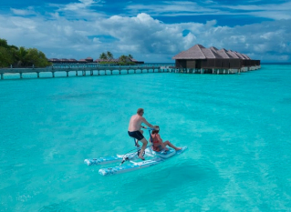 Waterbike at Ayada Maldives