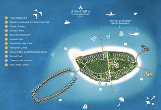 Map of Anantara Kihavah