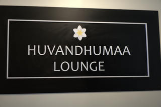 Huvandhumaa Lounge at Maldivan Seaplane Terminal