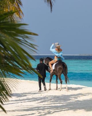 Horse riding in Kihaa Maldives