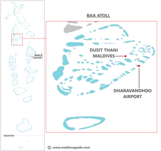 Dusit Thani domestic transfer map