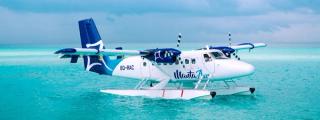 Manta air seaplane for Reethi Beach