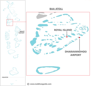 Royal Island domestic transfer map