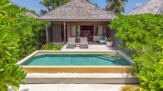 Hurawalhi Island Resort Beach Sunset Pool Villas