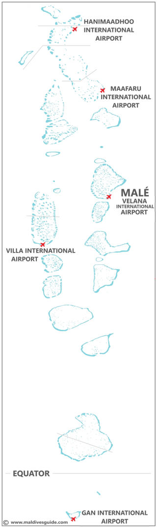 Maldives International Airport Map