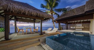 Naladhu Private Island Ocean House with Pool and Private Beach Cabana