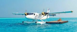 Private seaplane for Hurawalhi Island Resort