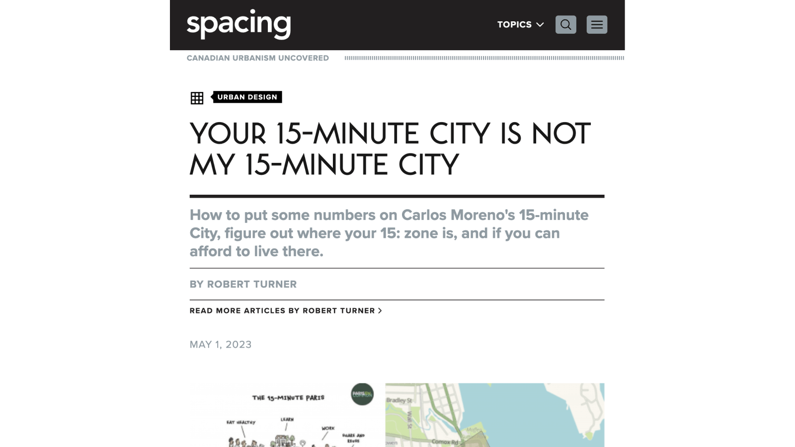 Your 15-minute City is not My 15-minute City