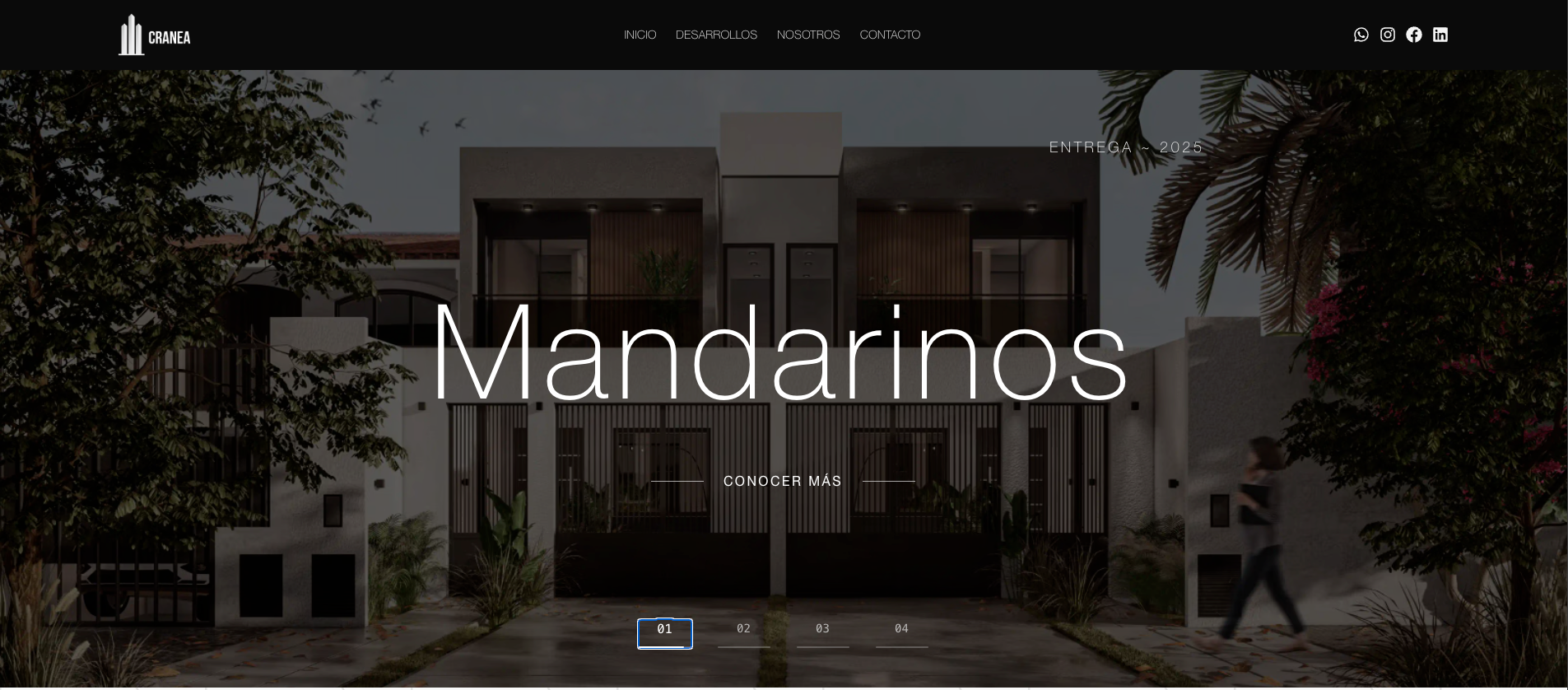 Web corporativa y CMS a medida para el sector construcción.