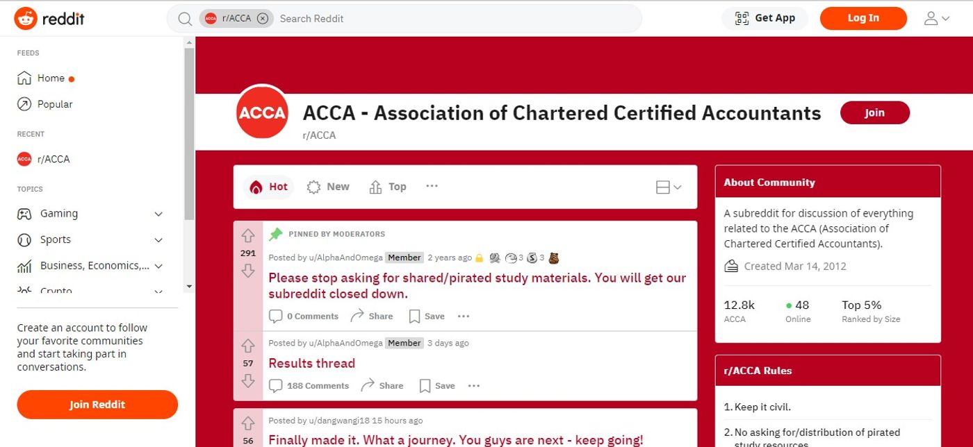 ACCA Forums - Finding Answers To Your Qualification Questions