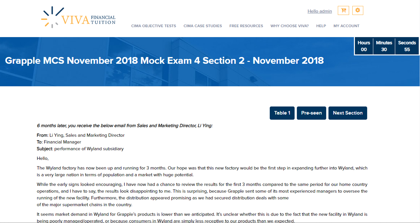 viva mock exams, cima mock exams, cima operational case study, cima management case study, cima strategic case study, cima online courses, cima study material, cima exam preparation, cima case study, cima online study, cima tuition providers