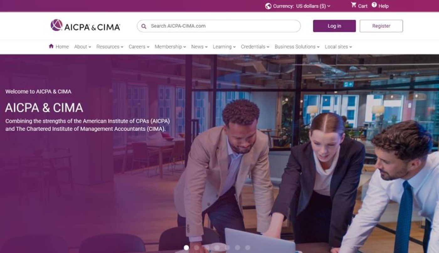 Source: https://www.aicpa-cima.com/home