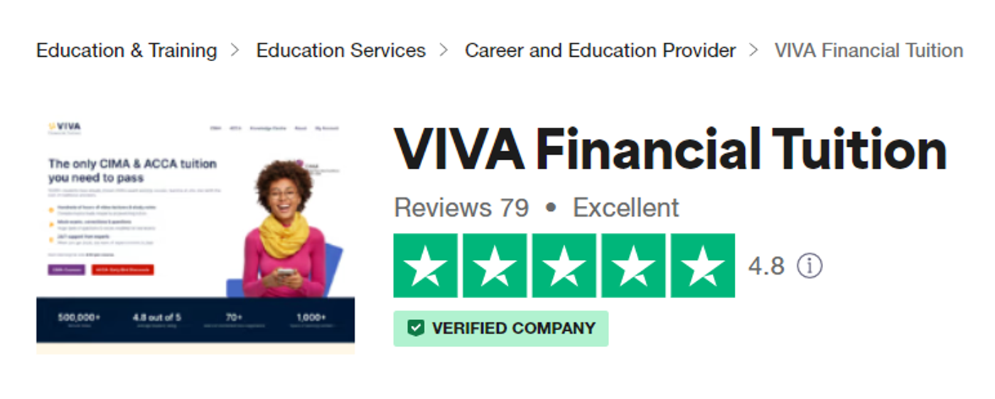 Read our latest student reviews on Trustpilot here