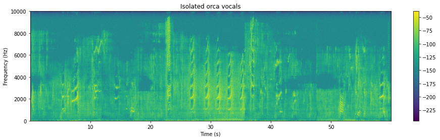 Building a bioacoustic source separator to detect orca vocals