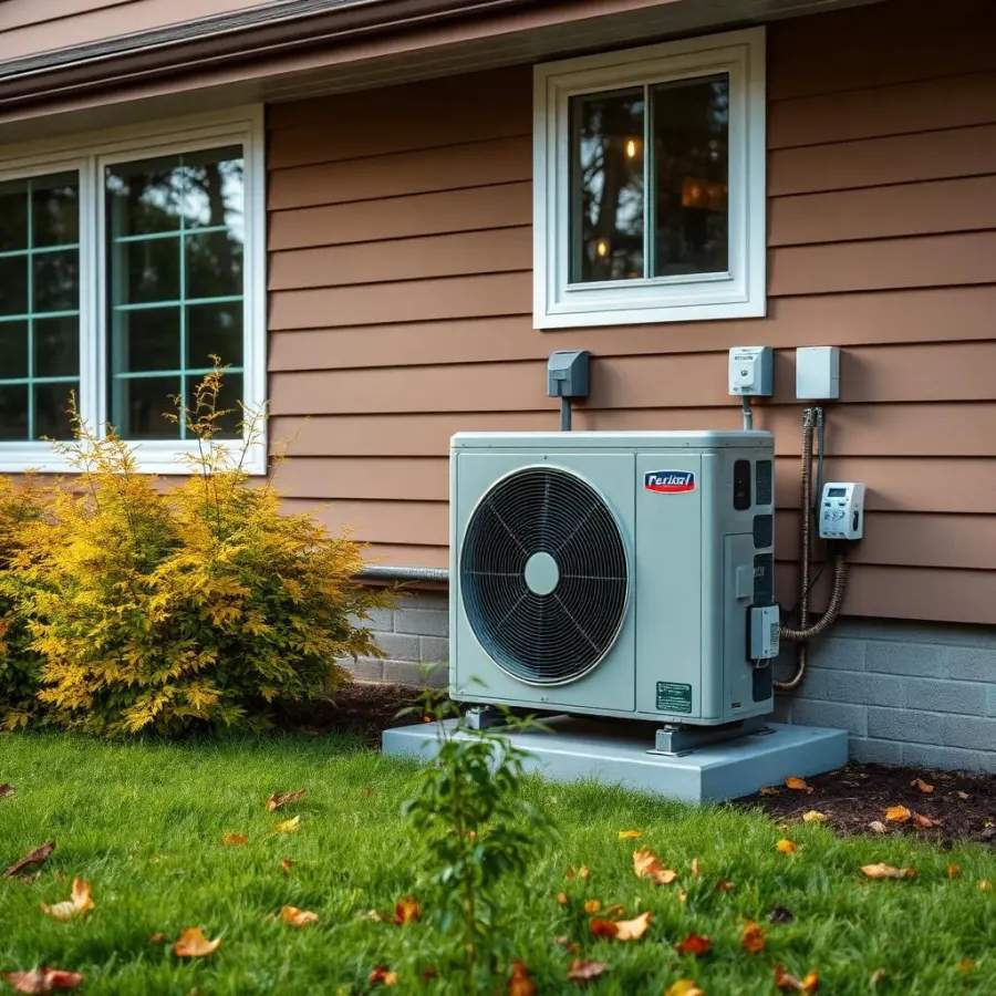 High-efficiency heat pump installed at a Philly home