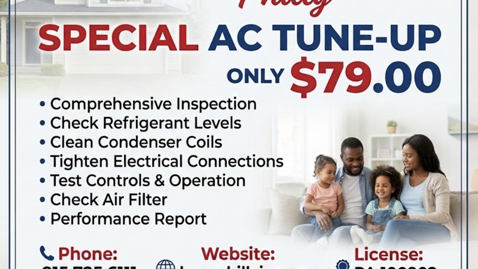 AC Tune Only $79.00