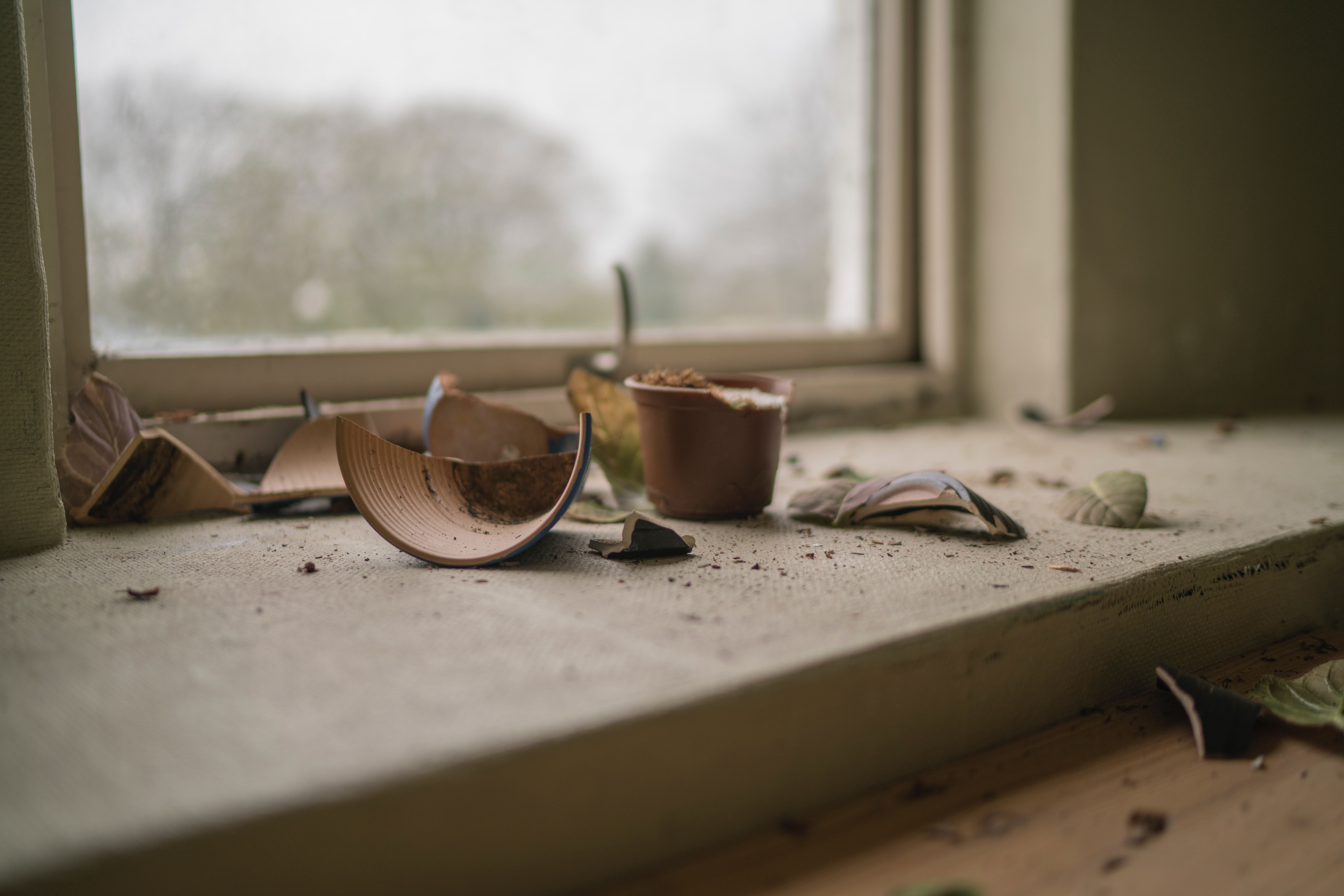 broken