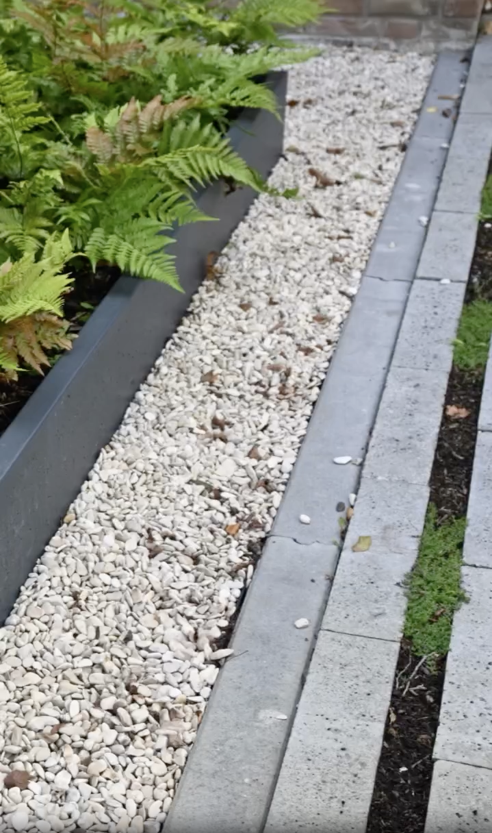Moderne tuin