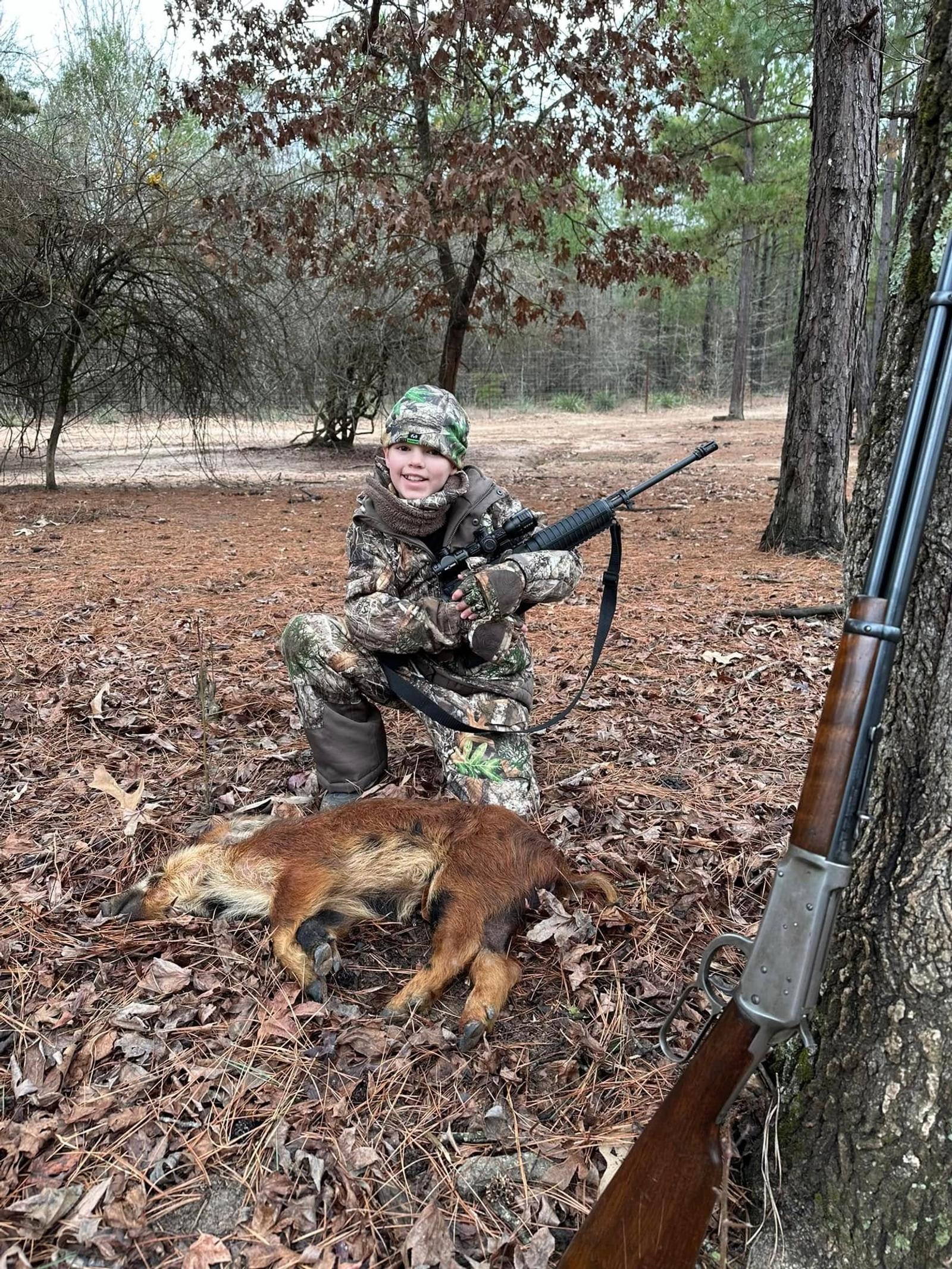 Youth Guided Hunt at Boggy Creek Outfitters in Bivins, Texas