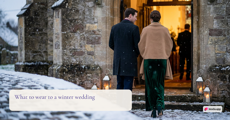 What to Wear to a Winter Wedding as a Guest: Outfits by Dress Code