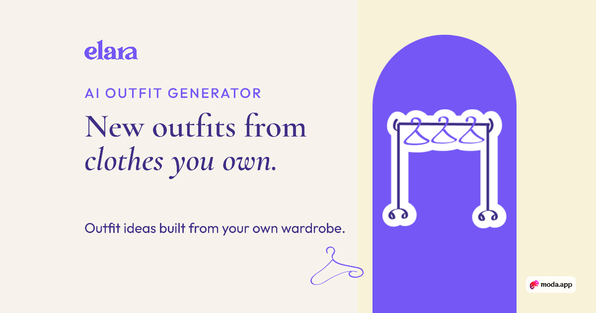 AI Outfit Generator - Get Outfit Ideas From Your Wardrobe | Elara