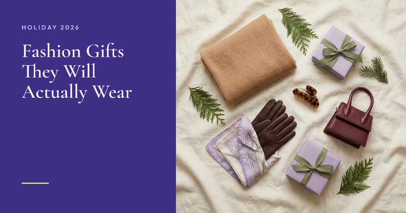 Holiday Gift Guide 2026: Fashion Gifts They Will Actually Wear