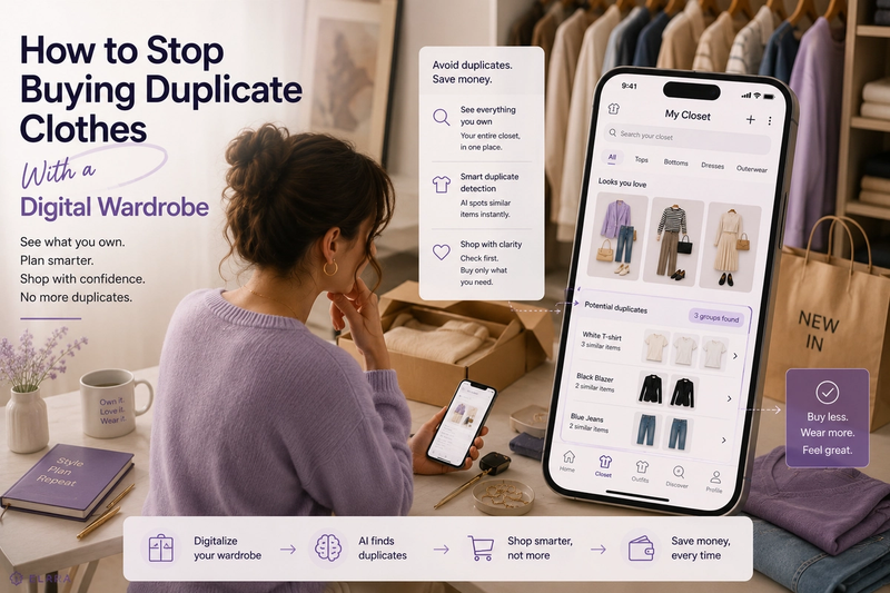 Stop Buying Duplicate Clothes: Use a Digital Wardrobe