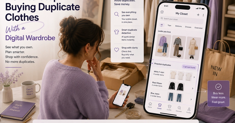Stop Buying Duplicate Clothes: Use a Digital Wardrobe