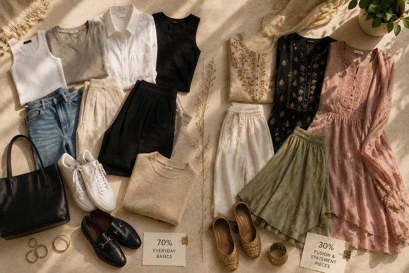 Build a Fusion Wardrobe: 70/30 Rule for Both Styles