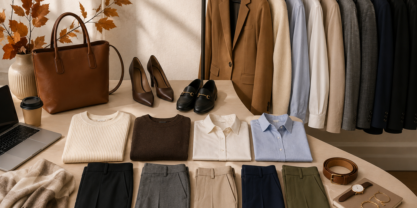 Fall Work Outfits: Build a 20-Day Capsule