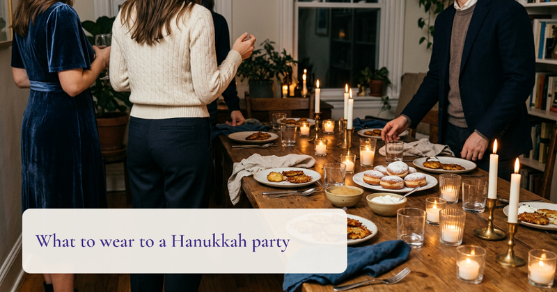 What to Wear to a Hanukkah Party: 4 Outfits and Guest Tips