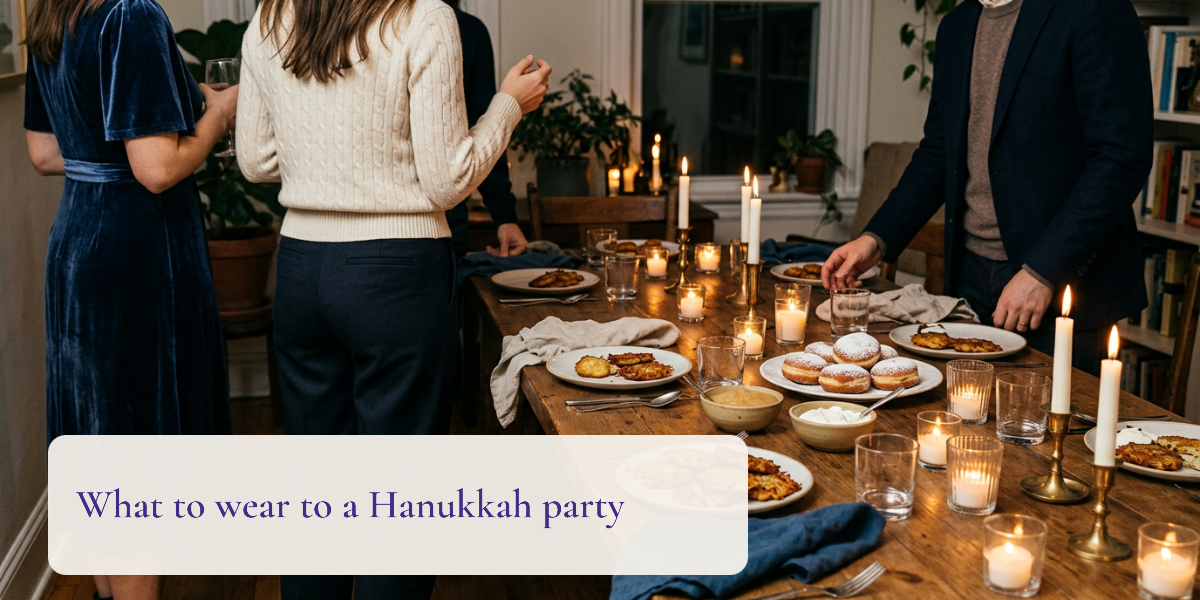 What to Wear to a Hanukkah Party: 4 Outfits and Guest Tips