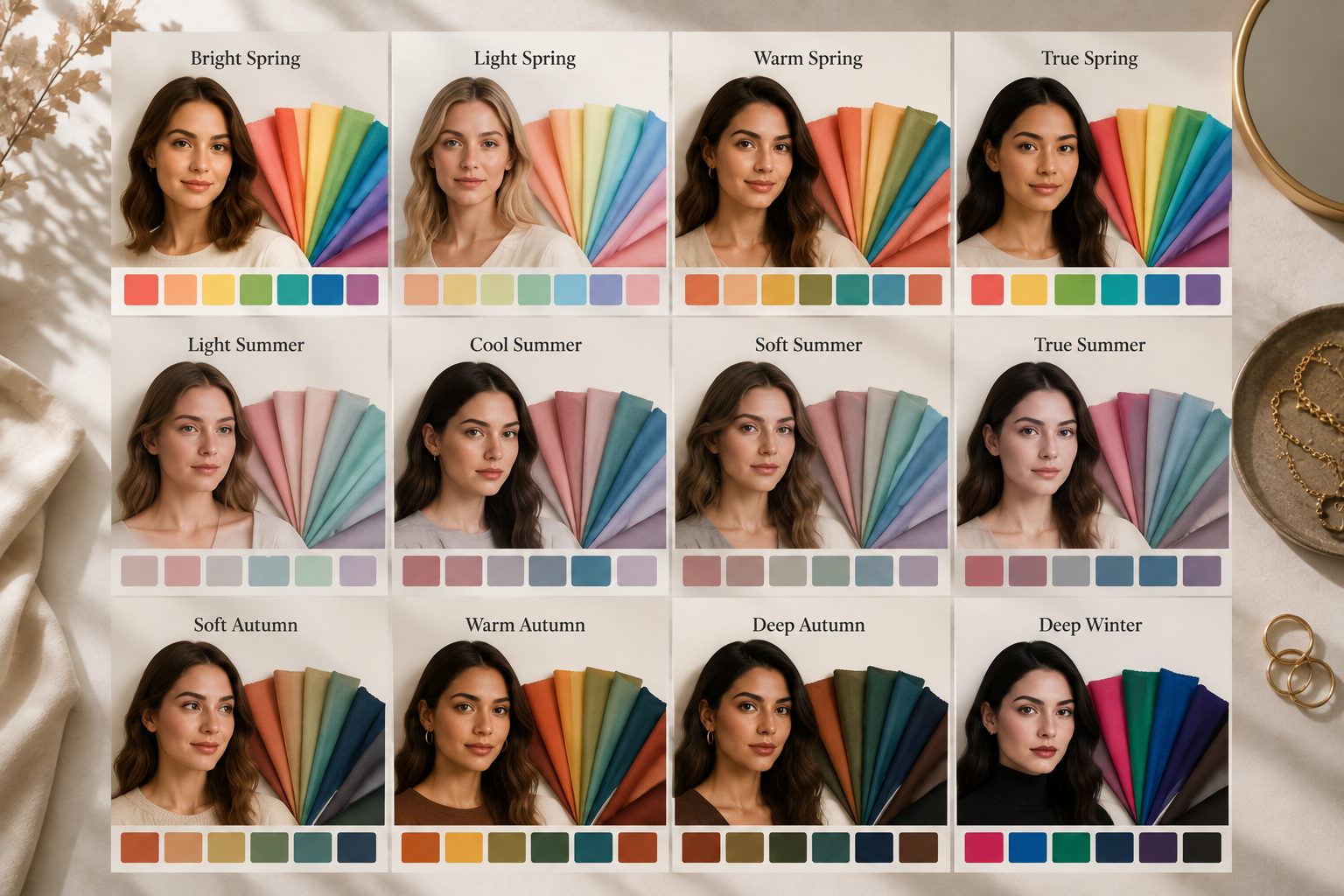 Seasonal Color Analysis: Find Your Palette in 3 Steps