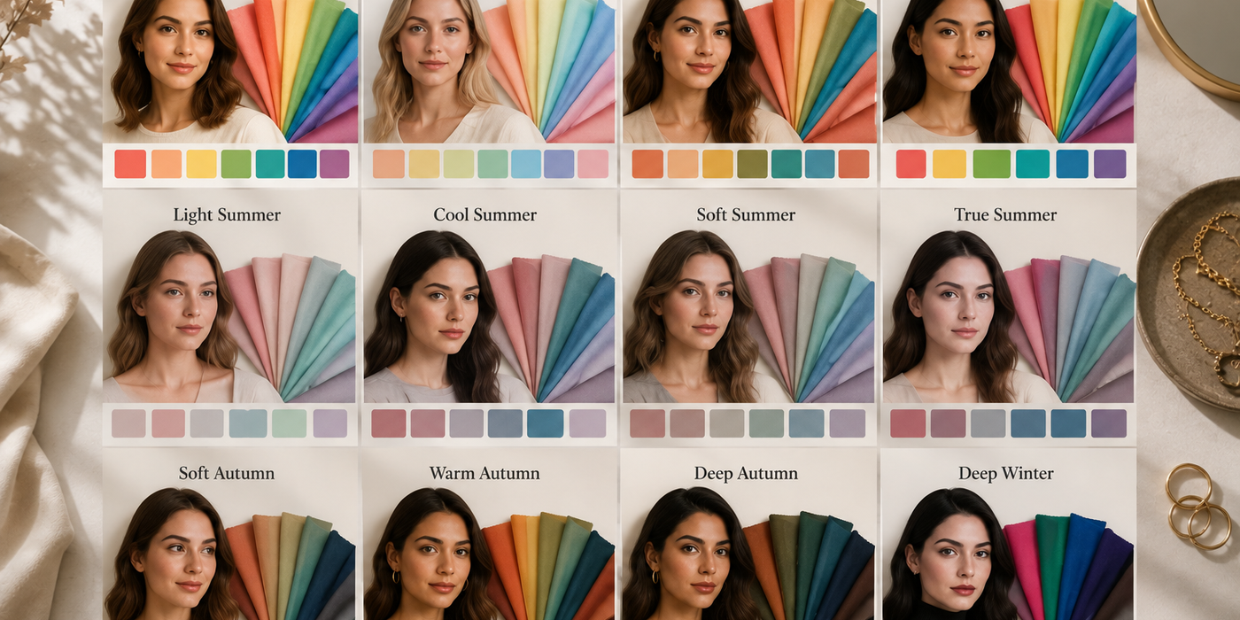 Seasonal Color Analysis: Find Your Palette in 3 Steps