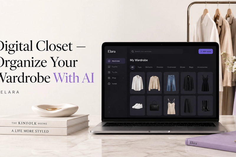 Digital Closet — Organize Your Wardrobe With AI | Elara