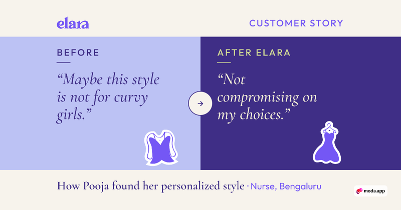 Nothing Looks good on me - How a user found her personalized style