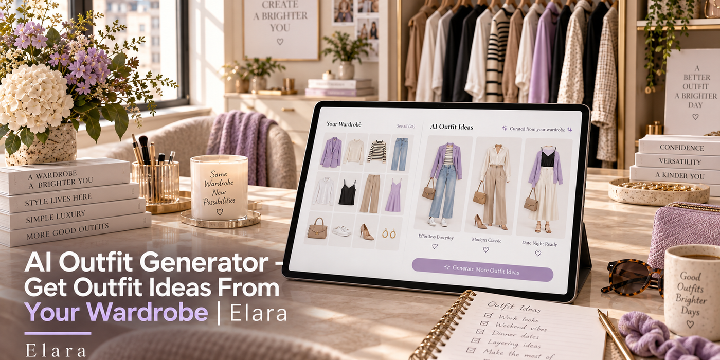 AI Outfit Generator - Get Outfit Ideas From Your Wardrobe | Elara