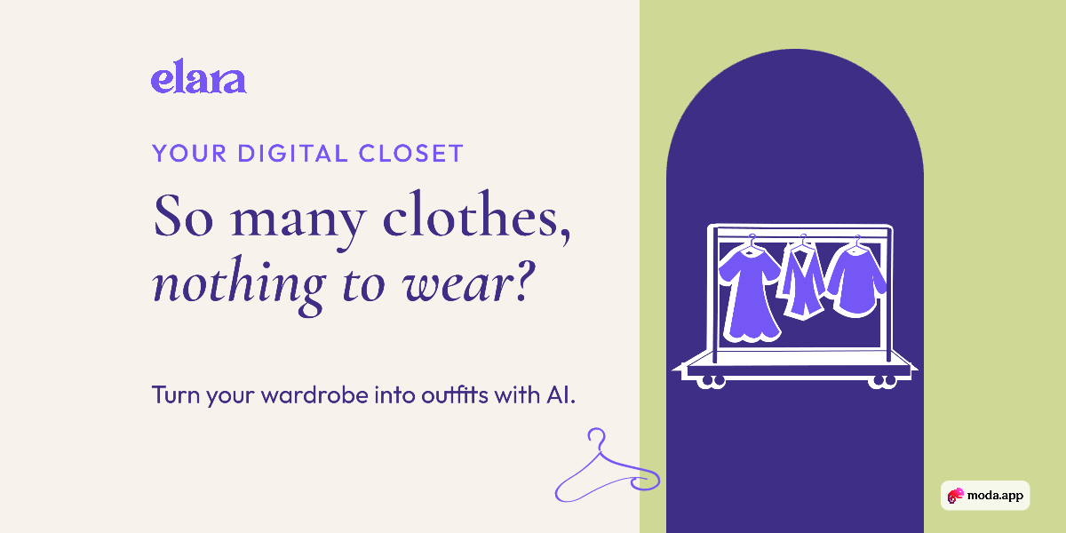 Digital Closet — Organize Your Wardrobe With AI | Elara